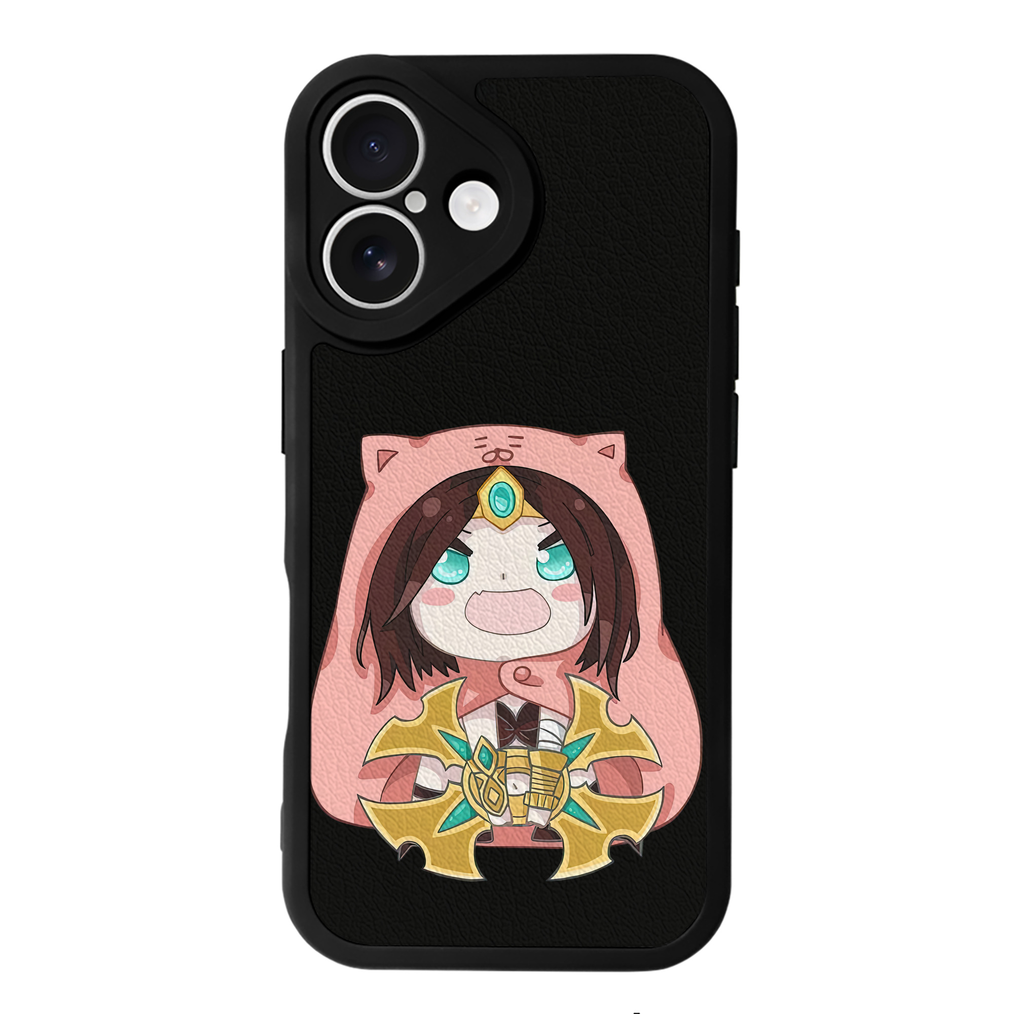 リーグ・オブ・レジェンド League of Legends LOL 【iPhone 16シリーズ対応】シリコンスマホケース（レザー調） 材質：シリコン